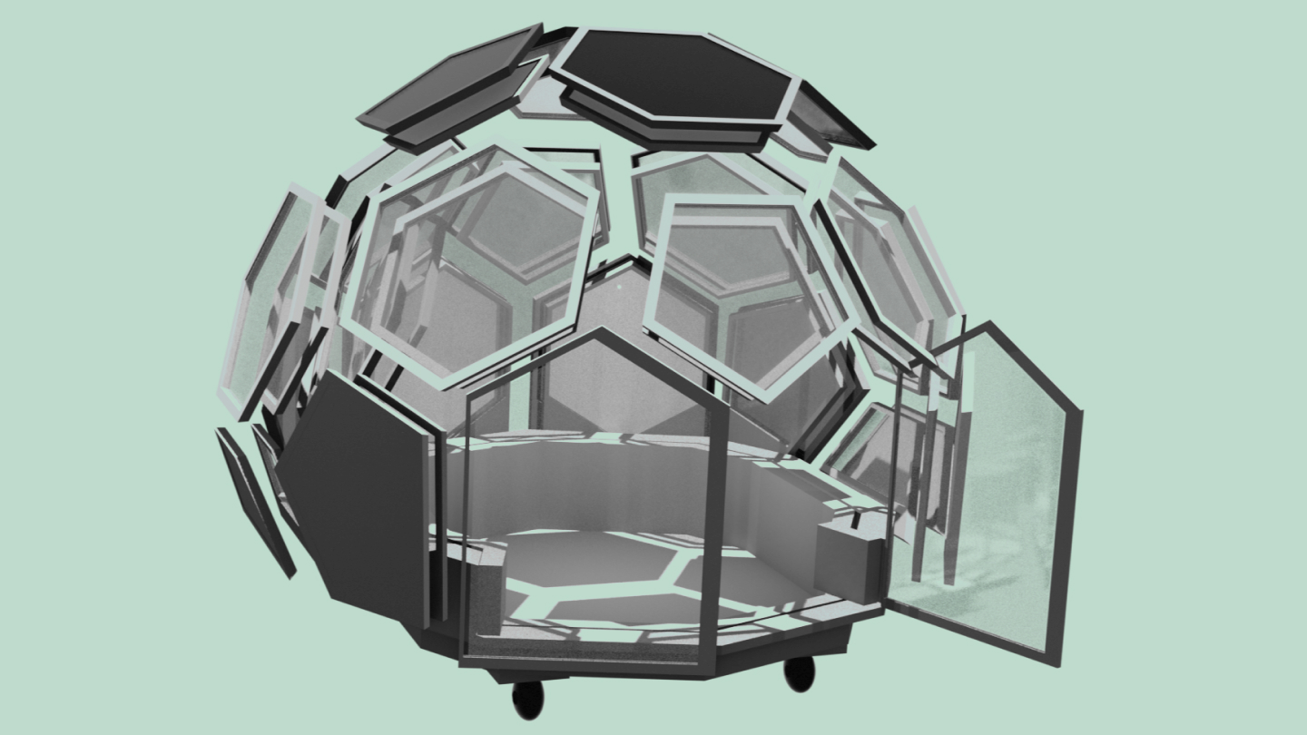 Flat Packable Modules